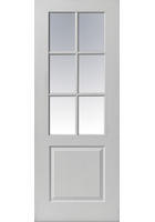 White Primed Faro FD30 Fire Door