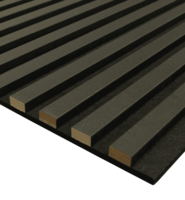 Black Metallic Wall Panelling