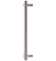 Industrial Style Pull Handle - Satin Nickel