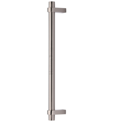 Industrial Style Pull Handle - Satin Nickel