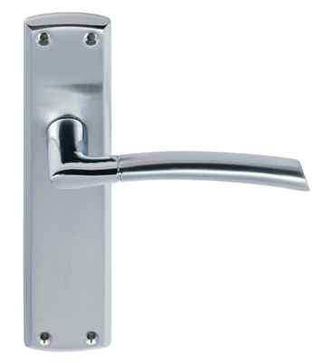 Tifosi Lever Latch - Satin Chrome/Polished Chrome