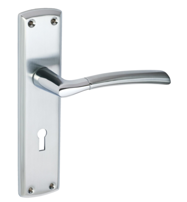 Tifosi Lever Lock - Satin Chrome & Polished Chrome