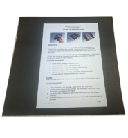 Self Adhesive Intumescent Pad - 200mm x 200mm