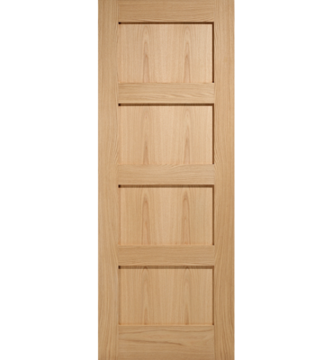 Pre-Finished Oak LP Shaker 4 Panel