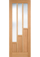 Pre-finished Oak Coventry Clear Glazed