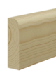 Softwood Bullnose Architrave 2100mm x 15mm x 45mm
