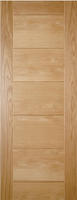 Pre-Finished Oak Seville FD60 Fire Door