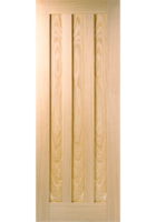 Pre-Finished Oak Idaho FD30 Fire Door