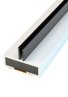 Rigid Box Twin Flipper Intumescent Strip