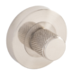 Knurled Thumbturn & Release Satin Nickel