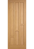Pre-Finished Oak Coventry FD30 Fire Door