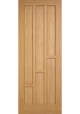 Pre-Finished Oak Coventry FD30 Fire Door