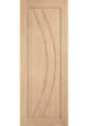 Pre-Finished Oak Girona FD30 Fire Door