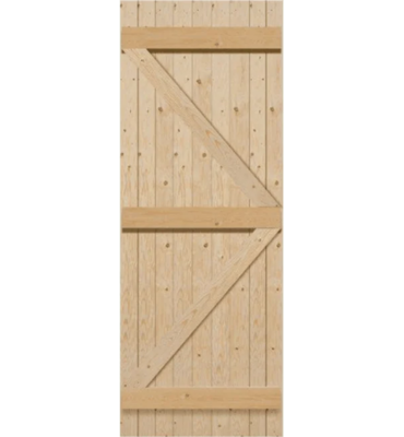 Redwood SP L&B (Ledged & Braced)