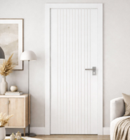 White Primed Athena FD30 Fire Door