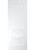 White Primed Clarendon Internal Door