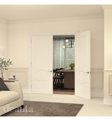 White Primed Clarendon Internal Door