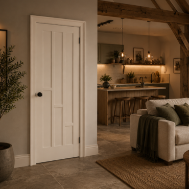White Primed Nevada Internal Door