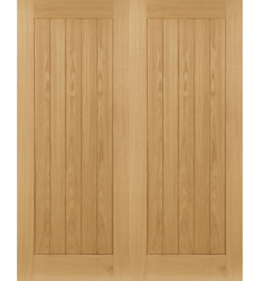 Oak Ely FD30 Fire Door Pair