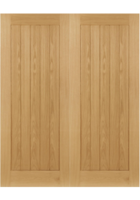 Oak Ely FD30 Fire Door Pair