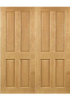 Pre-Finished Oak Bury FD30 Fire Door Pair