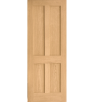 Internal Oak Bristol 4 Panel Fire Door