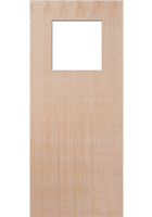 GO1 Plywood Flush FD30 Fire Door