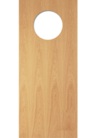 GO10 Oak Flush FD30 Fire Door