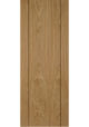 Vision Oak with Walnut Inlay FD30 Fire Door