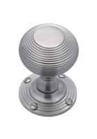 Reeded Mortice Knob