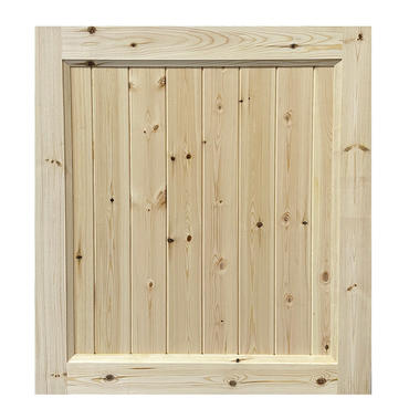Redwood stable door - bottom half 