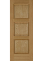 Pre-Finished Oak Madrid 3 Panel