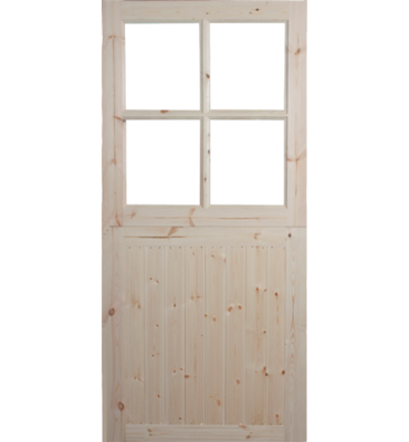 4 Light Redwood Stable Door