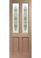 Malton Rother Glazed Hardwood Pre-Hung Doorset