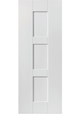 White Primed Geo FD30 Fire Door