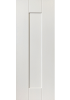 White Primed Axis FD30 Fire Door