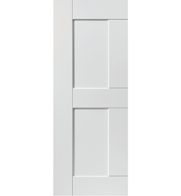Internal White Primed Eccentro FD30 Fire Door