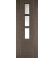 Chocolate Grey Clear Glazed Alcaraz