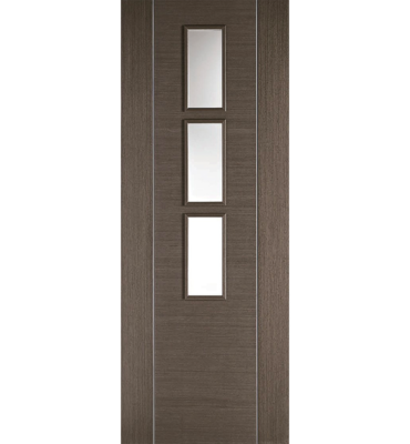 Chocolate Grey Clear Glazed Alcaraz