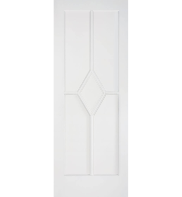 White Primed Reims Fire Door