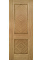 Pre-Finished Oak Kensington FD30 Fire Door