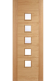 Oak Carini Clear Glazed