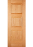 Pre-Finished Oak Amsterdam FD30 Fire Door