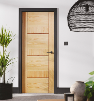 Internal Oak Pre-Finished Edmonton Fire Door