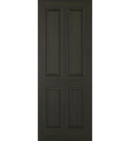 Smoked Oak Regency 4 Panel FD30 Fire Door