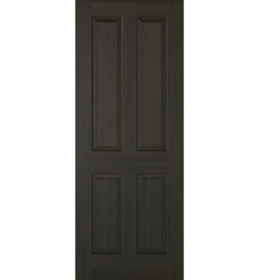 Smoked Oak Regency 4 Panel FD30 Fire Door