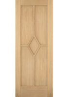 Pre-Finished Oak Reims FD30 Fire Door