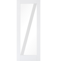 White Primed Clear Glazed Barn 