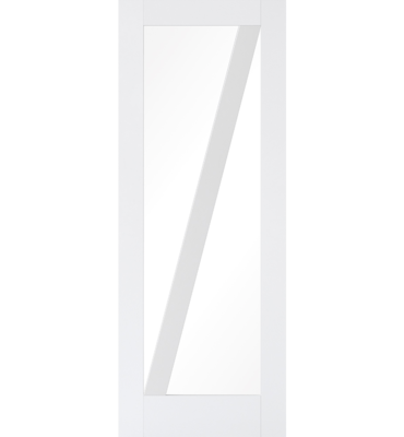 White Primed Clear Glazed Barn 