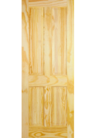 Clear Pine 4 Panel